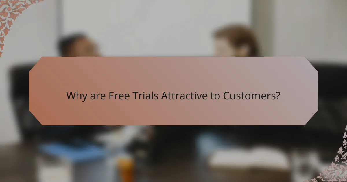 Why are Free Trials Attractive to Customers?